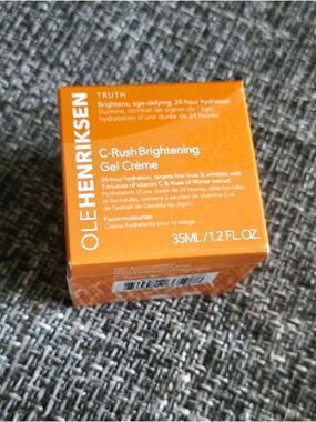 NEW! Ole Henriksen C-Rush Brightening Gel Crème Moisturizer Cream Size 35 ml